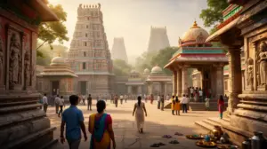 ensemble temples indiens 2026 paysage vibrant foule architecture diverse