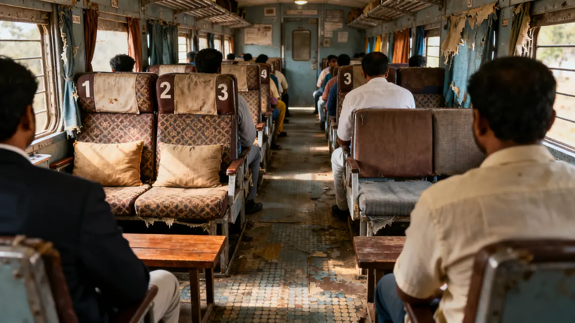 classes de voyage dans un train indien