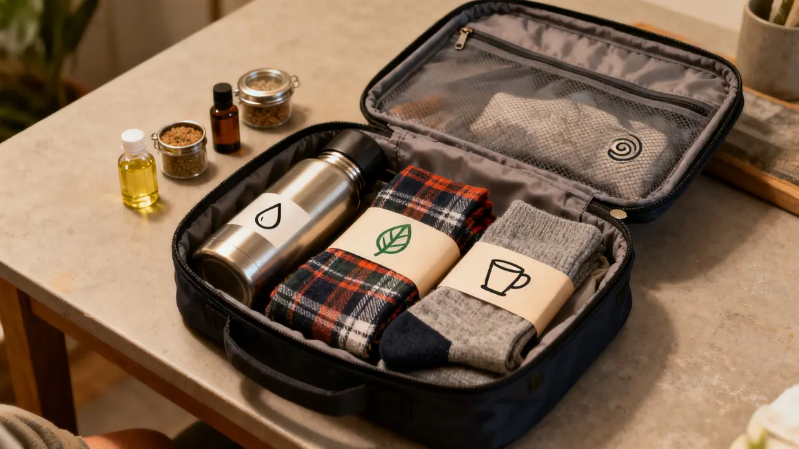 Accessoires ayurveda trousse bien-être voyage
