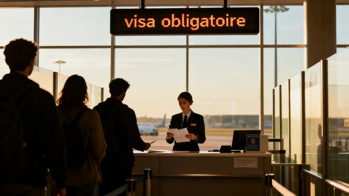 Visa Inde contrôle aéroport voyageurs