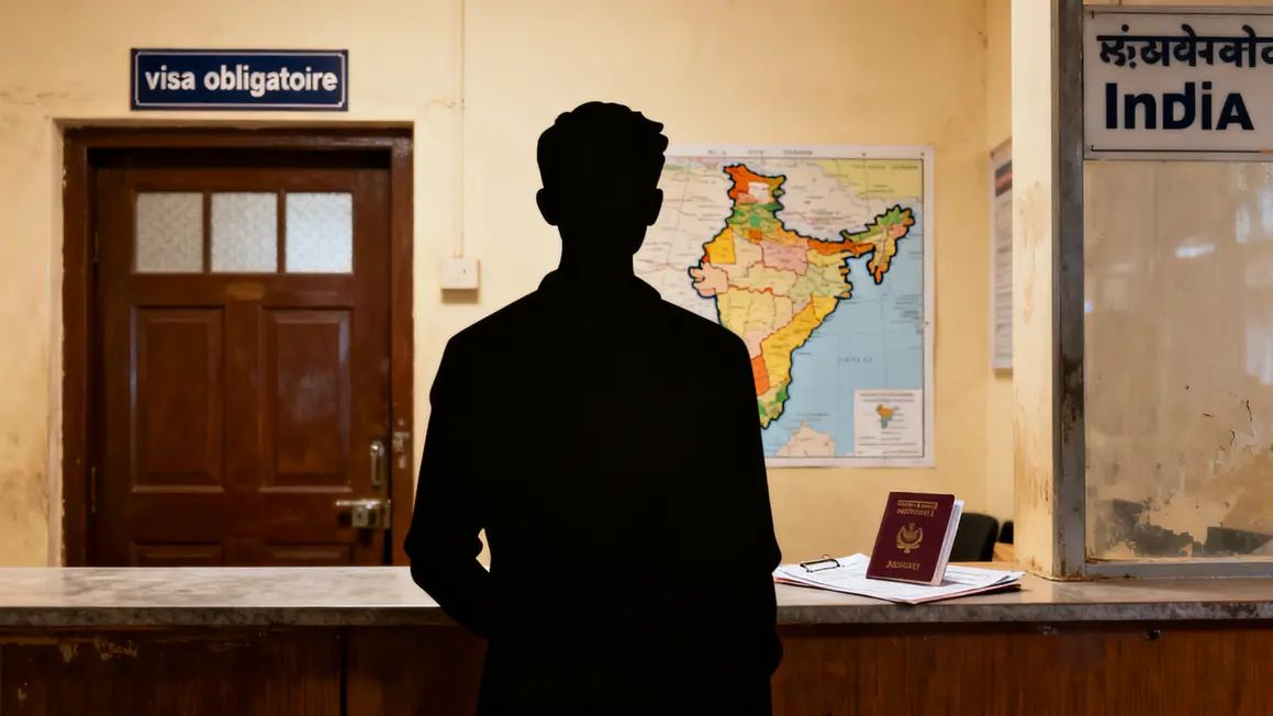 Contrôle frontière Inde visa obligatoire