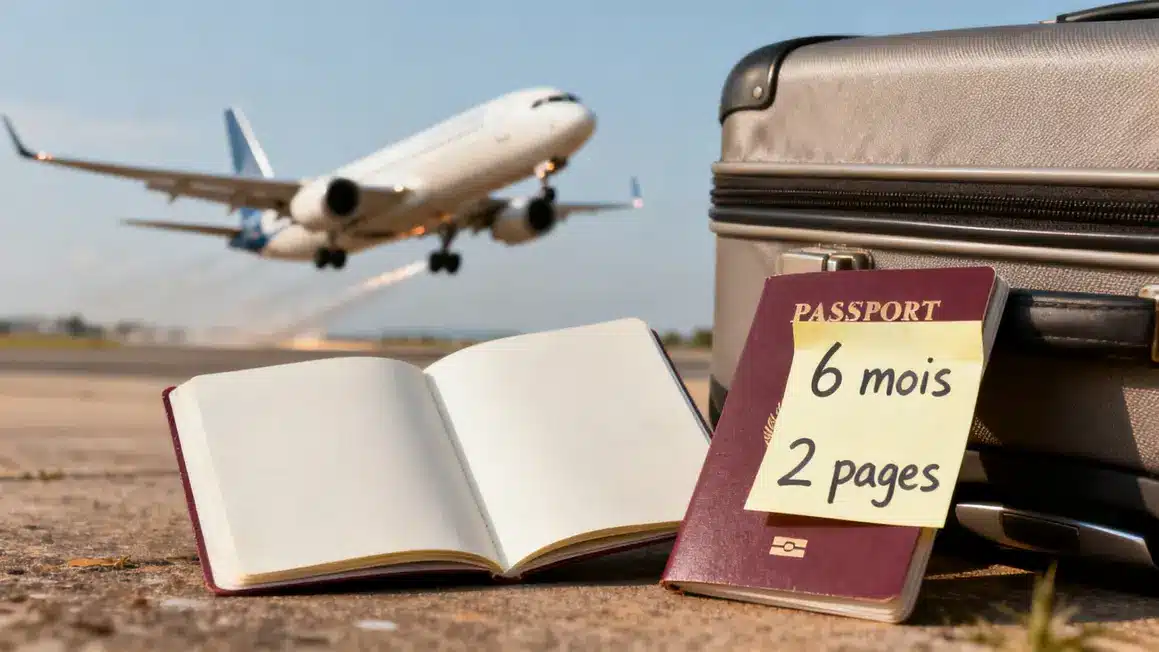 Visa Inde deux pages blanches passeport