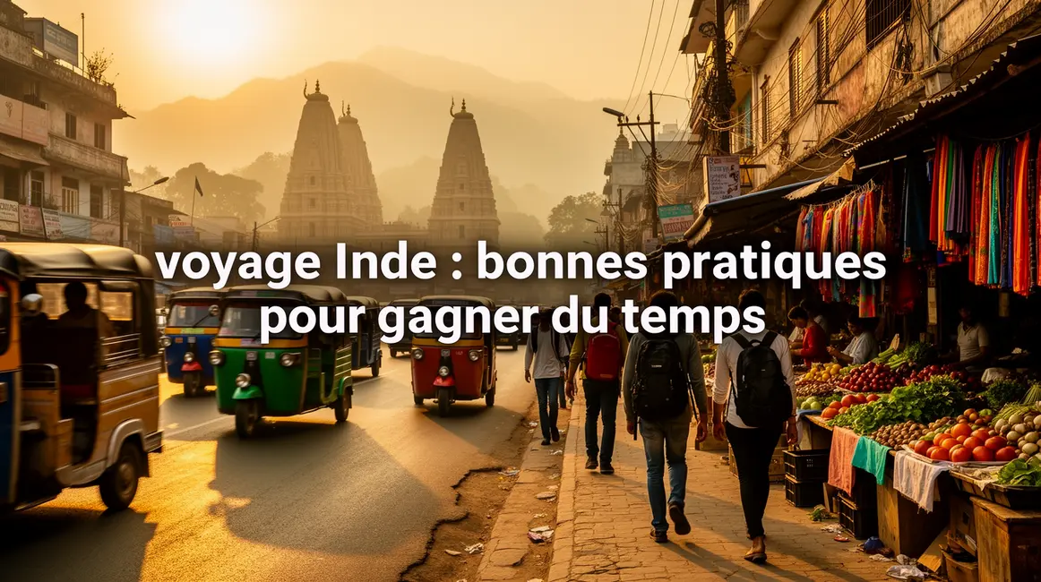route indienne optimise voyage Inde conseils temps