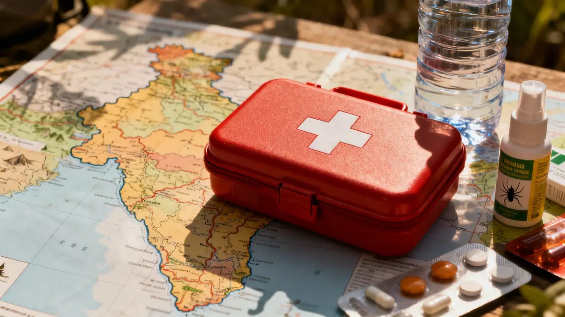 Trousse médicale et précautions santé Inde