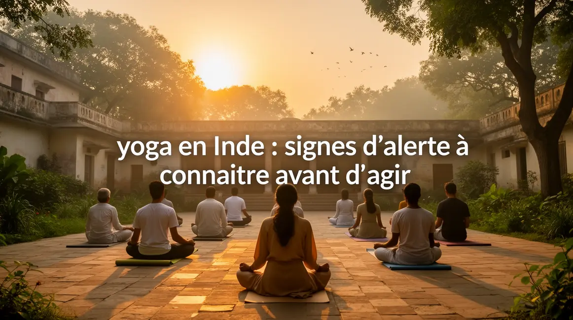 yoga Inde ashram lever soleil signes alerte