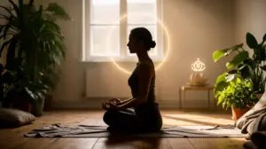 personne meditant ambiance calme lotus spiritualite 2026