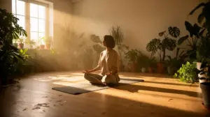 yoga spiritualite meditation matinal piece calme