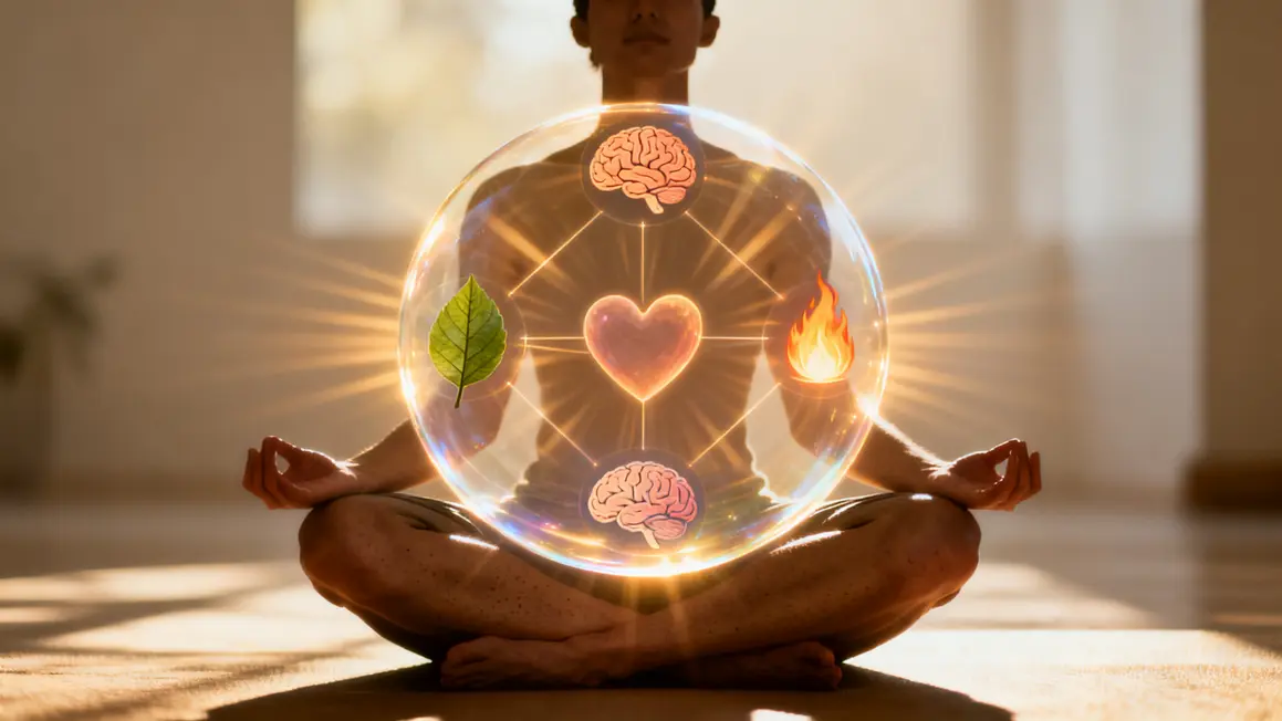 Personne lotus yoga spiritualité connexion