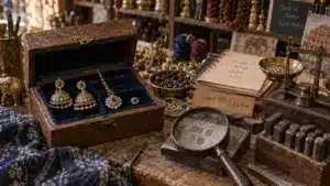 Bijou en inde : atelier à Jaipur, argent 925 et poinçons